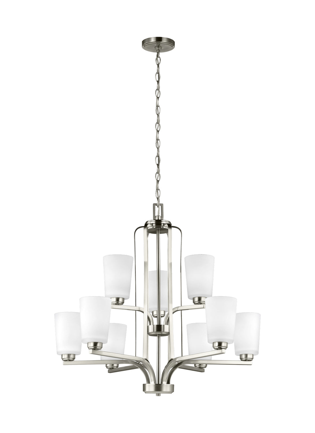 Franport Nine Light Chandelier
