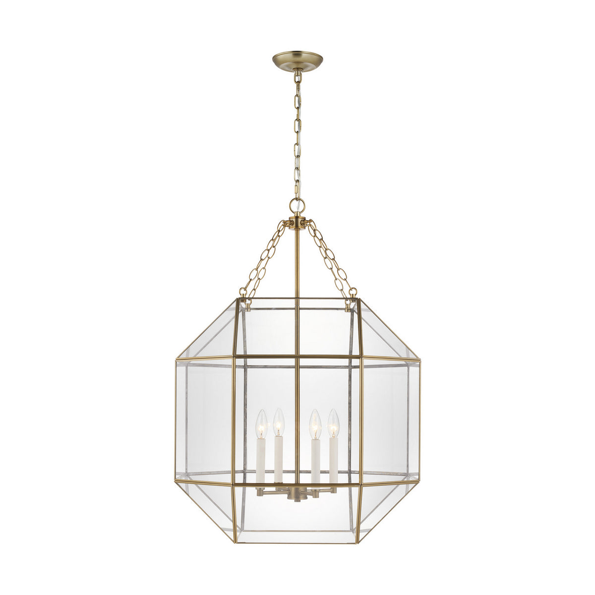 Morrison Large Lantern — Clear, 60 W