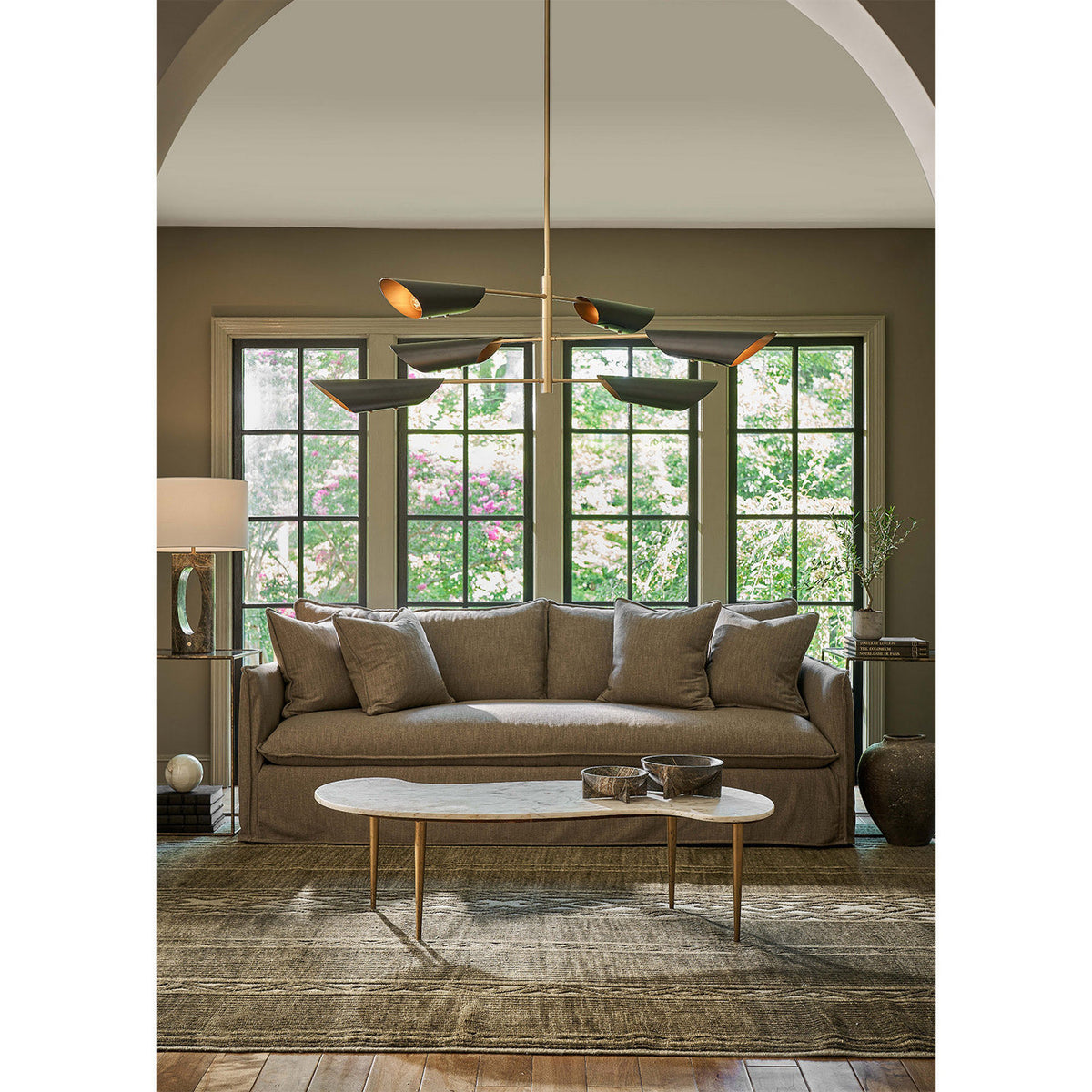 Vest Six Light Chandelier