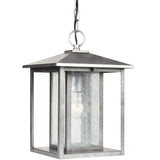 Hunnington 14" Hanging Lantern — Clear