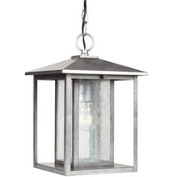 Hunnington 14" Hanging Lantern — Clear