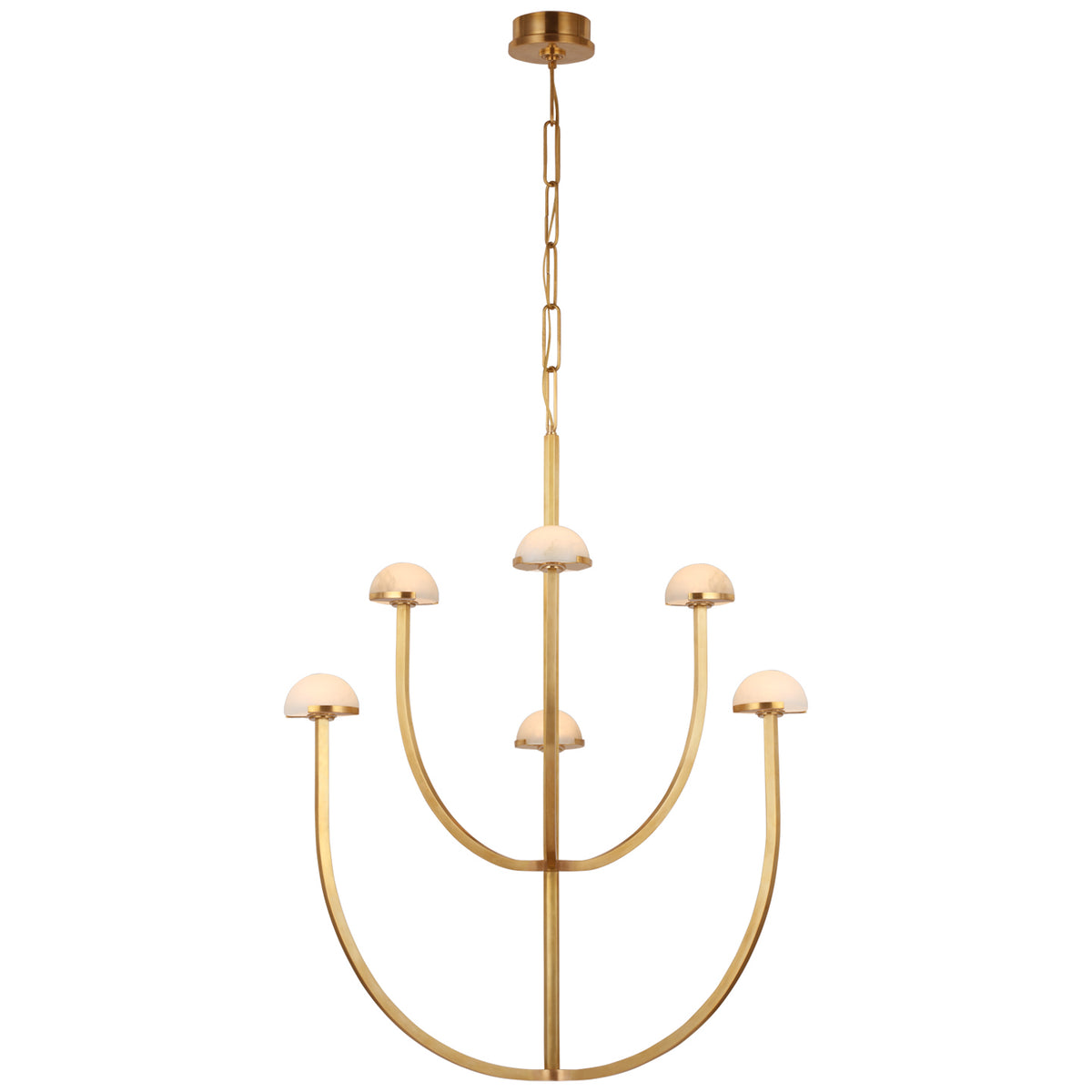 Pedra Large Two-Tier Chandelier