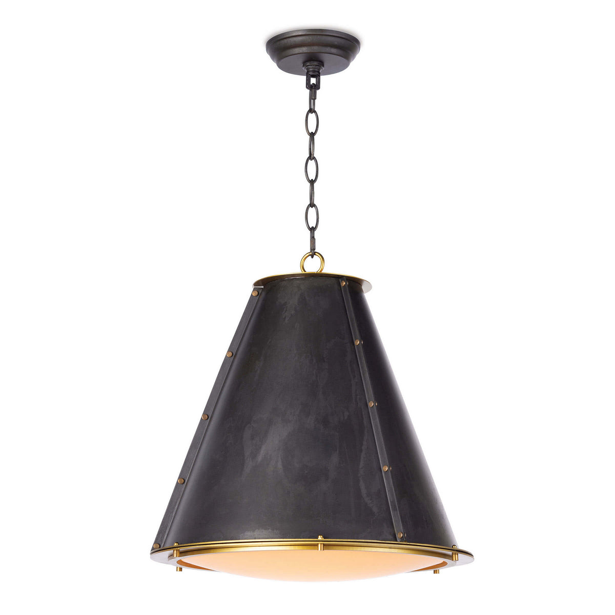 French One Light Chandelier