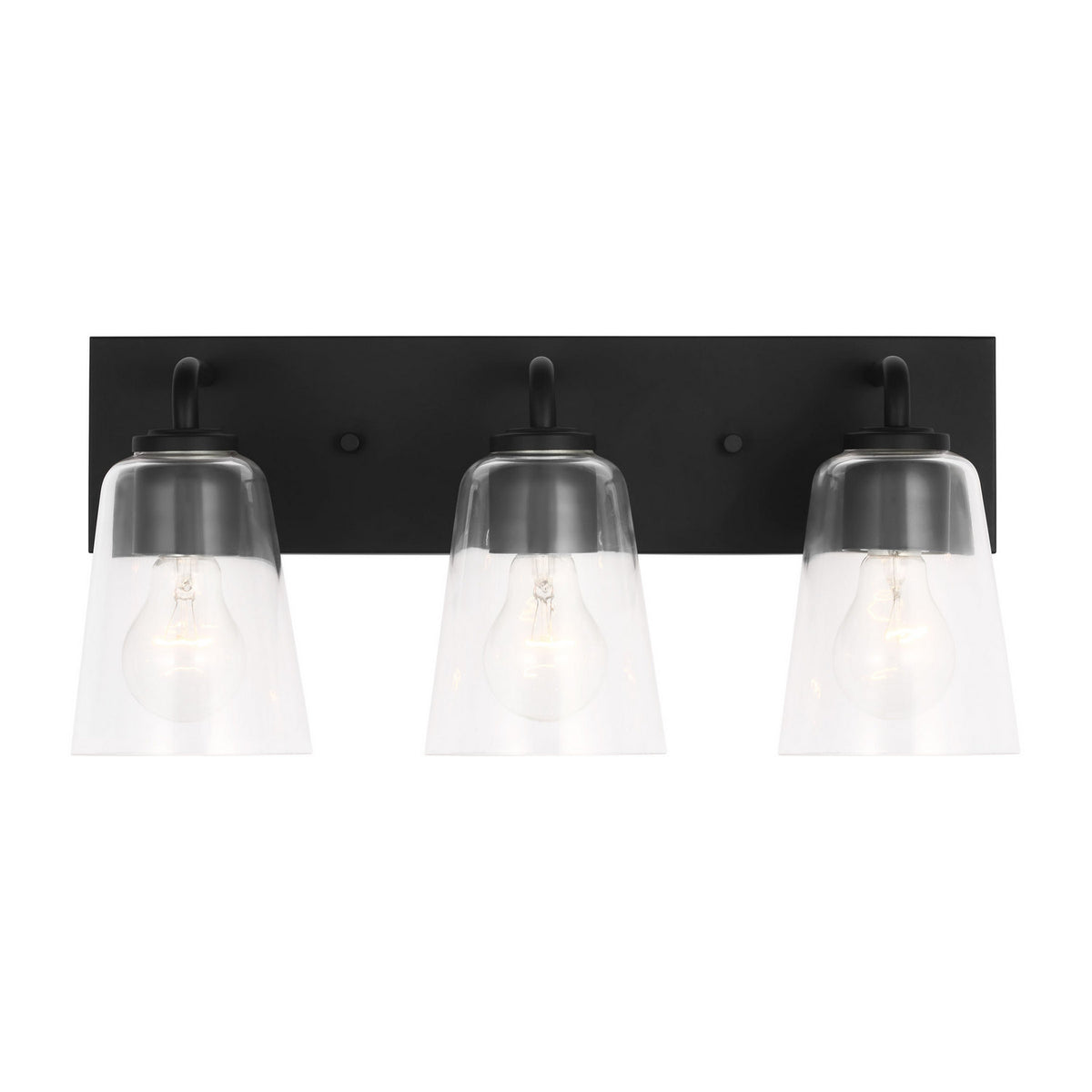 Miles Three Light Bath — Clear