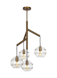 Four Light Chandelier — 24.5"