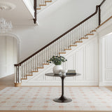 Elenica Modern Plaid Machine Washable Rug