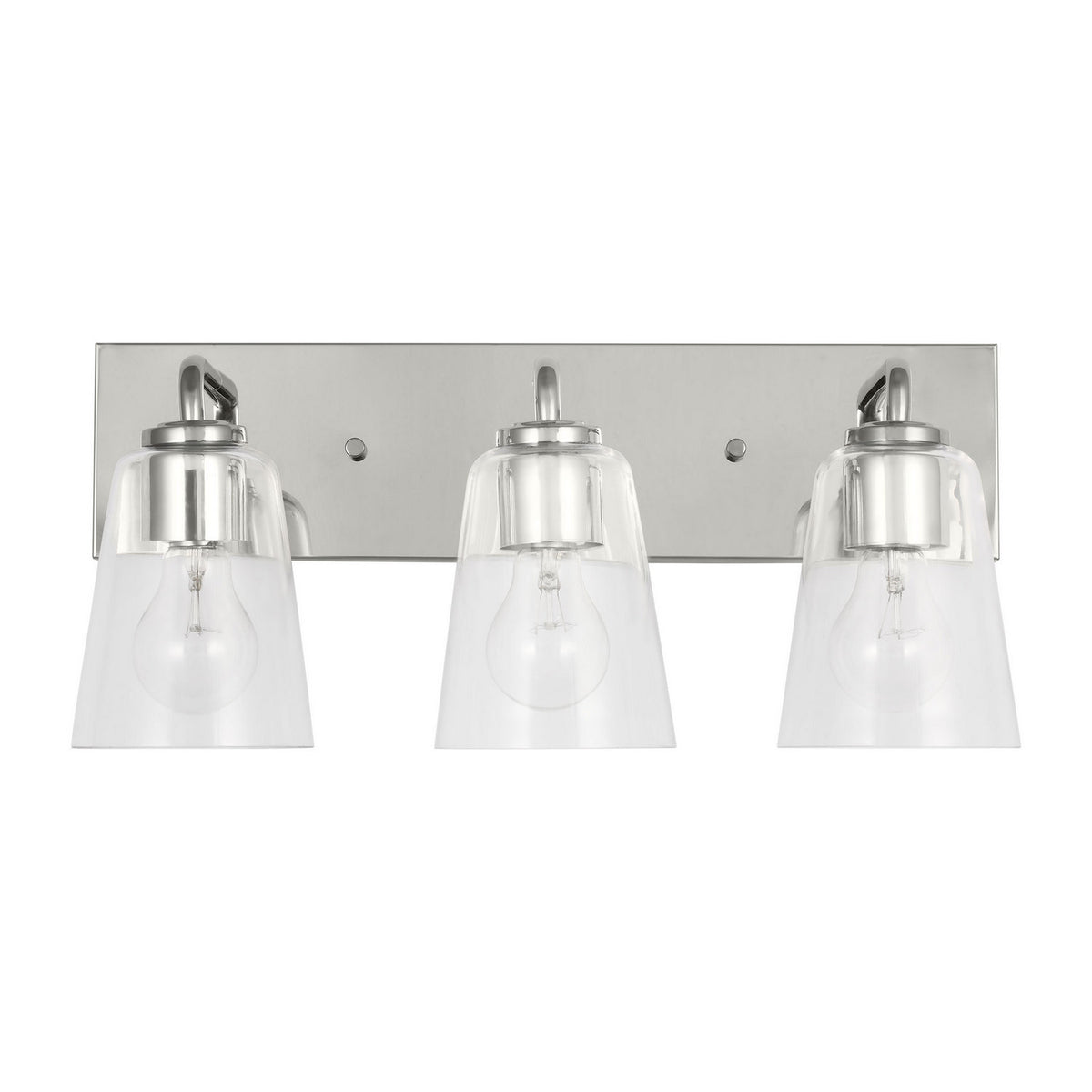 Miles Three Light Bath — Clear