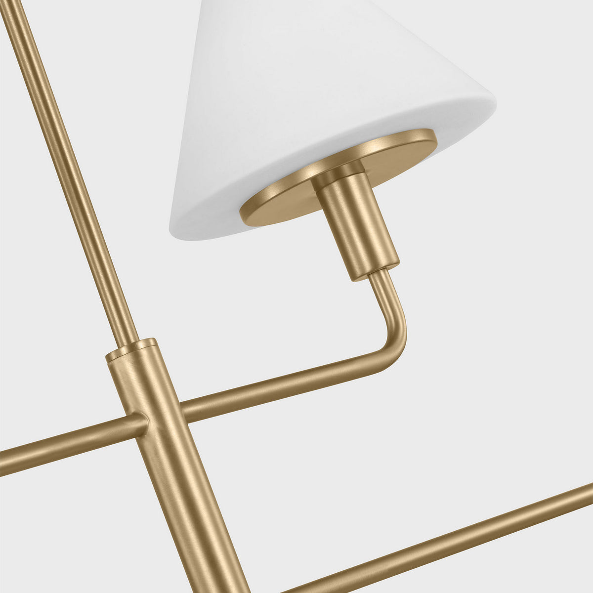 Mendota Four Light Linear Chandelier