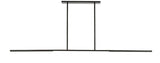 Cityscape X-Large Linear Chandelier