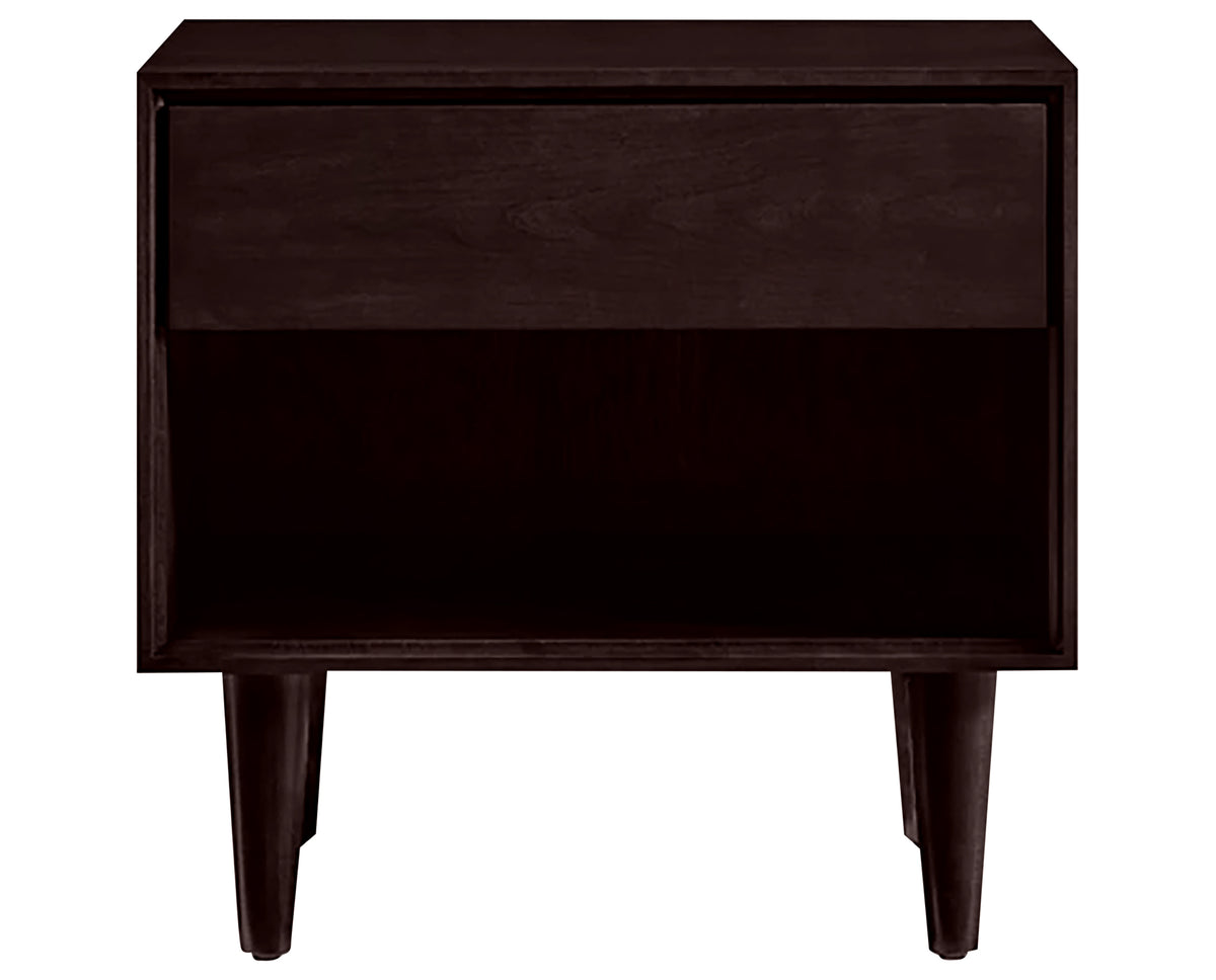 West Bros Jensen Nightstand in 92 Graphite