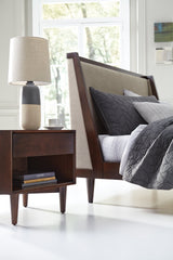 West Bros Jensen Nightstand, in a room setting
