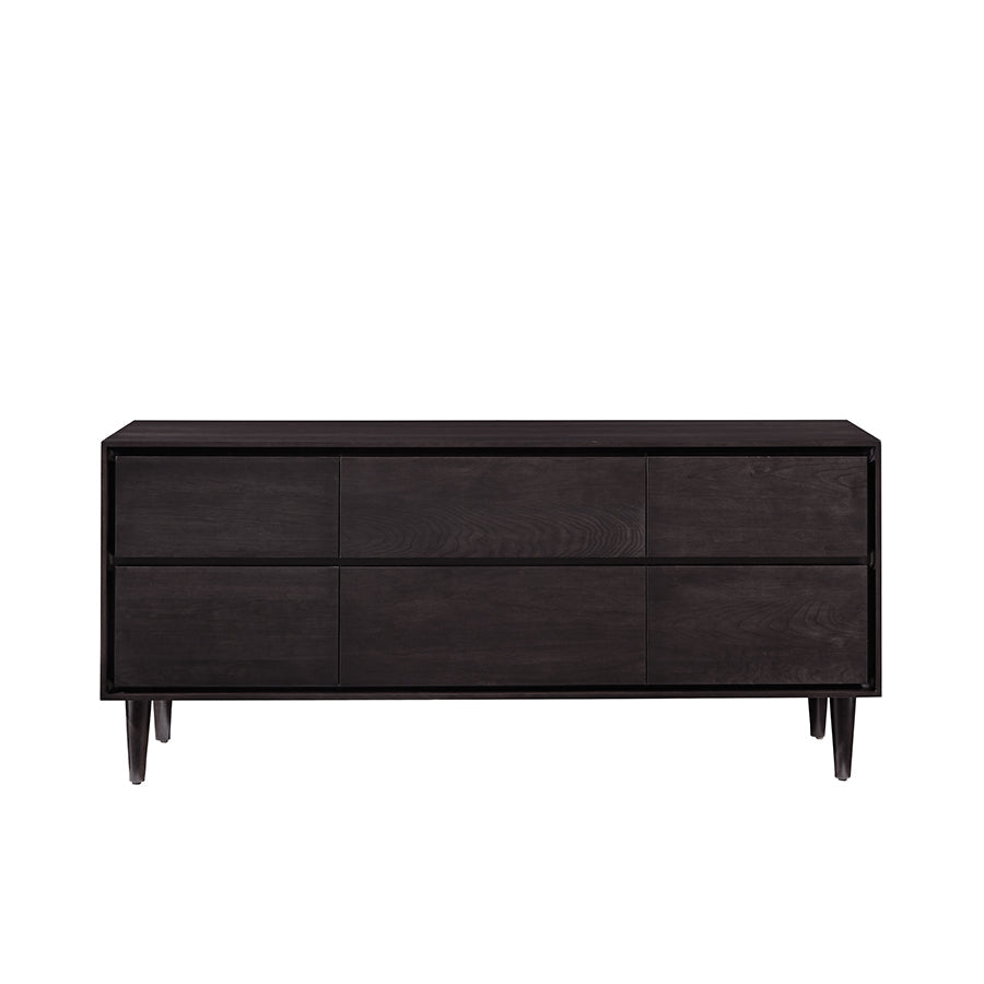 West Bros Jensen 6 Drawer Dresser, on white