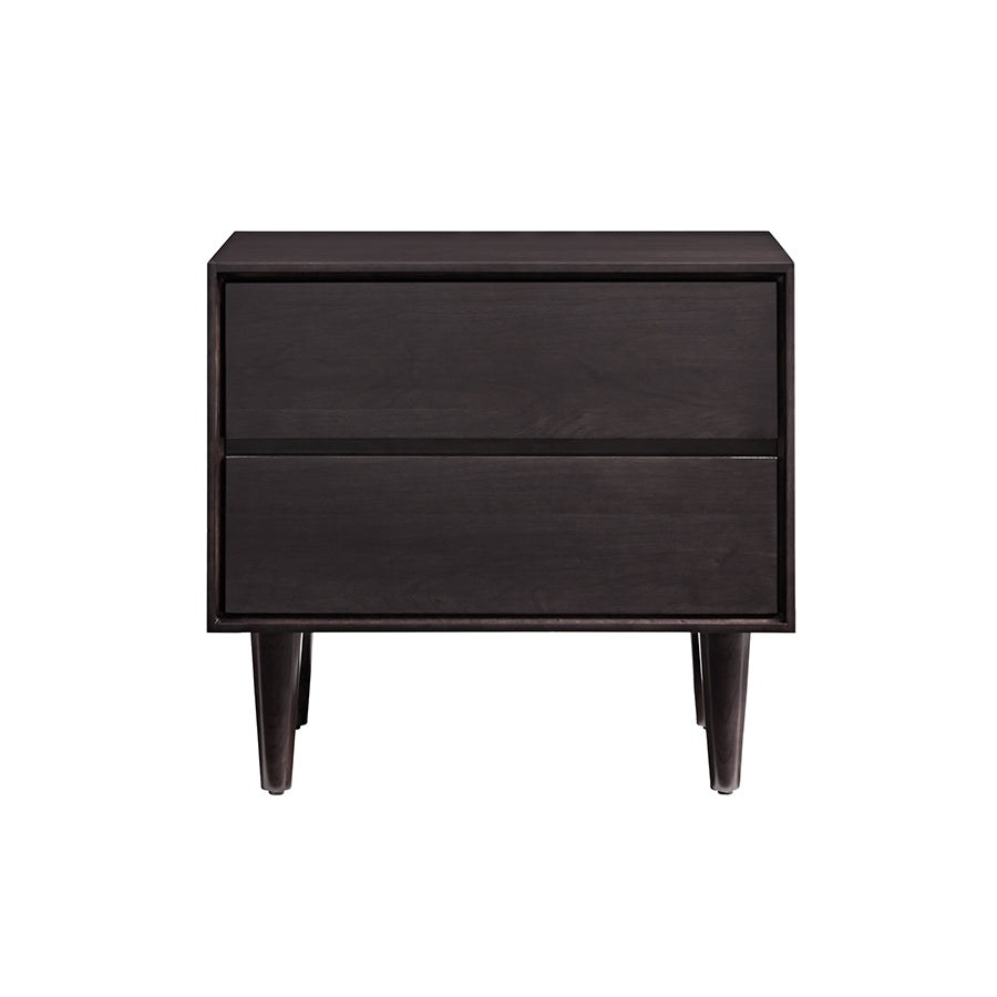 West Bros Jensen Bedside Chest, on white