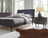 West Bros Jensen Bedside Chest, in a room setting