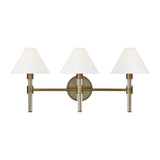 Three Light Bath Vanity — 12.13"