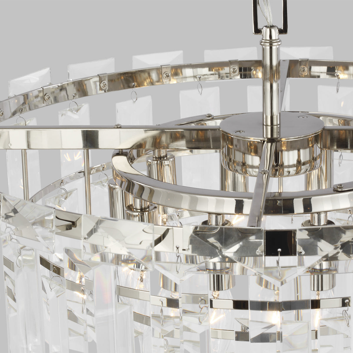 Ten Light Chandelier — 24.13"