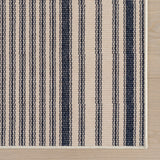 Axiom Coastal Striped Machine Washable Rug