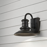 Redding Station One Light Outdoor Wall Lantern — 9"