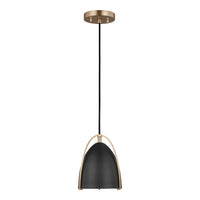 One Light Mini-Pendant — Midnight Black, 9 W