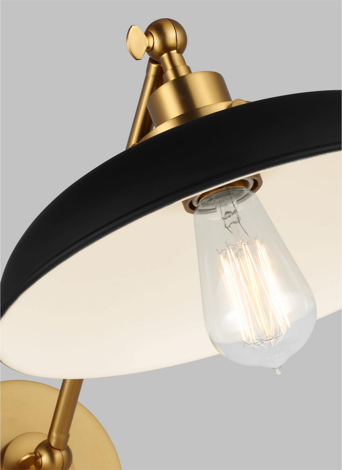 Wellfleet One-Arm Wide Sconce