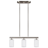 Oslo Three Light Linear Chandelier