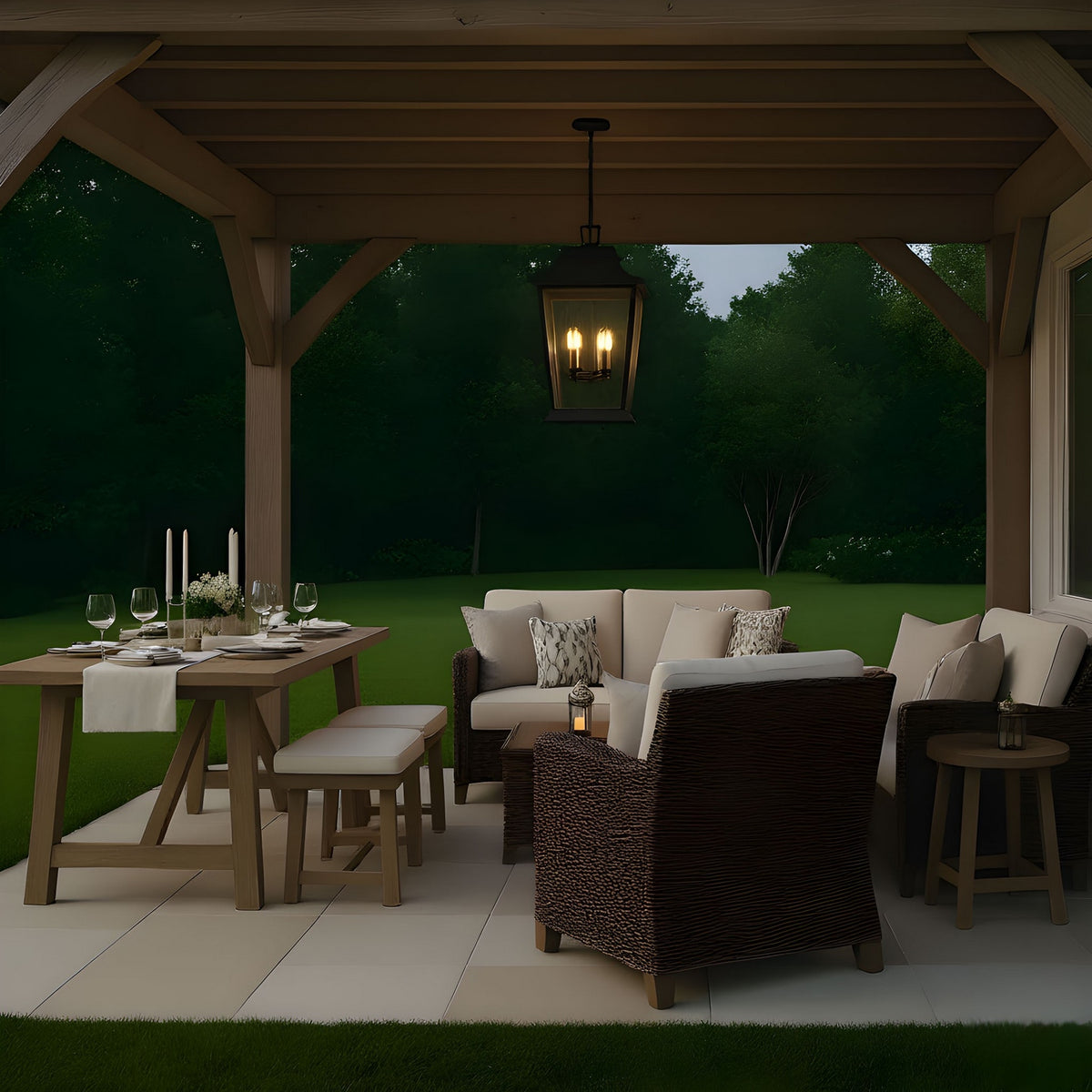 Warren StoneStrong Medium Pendant Lantern