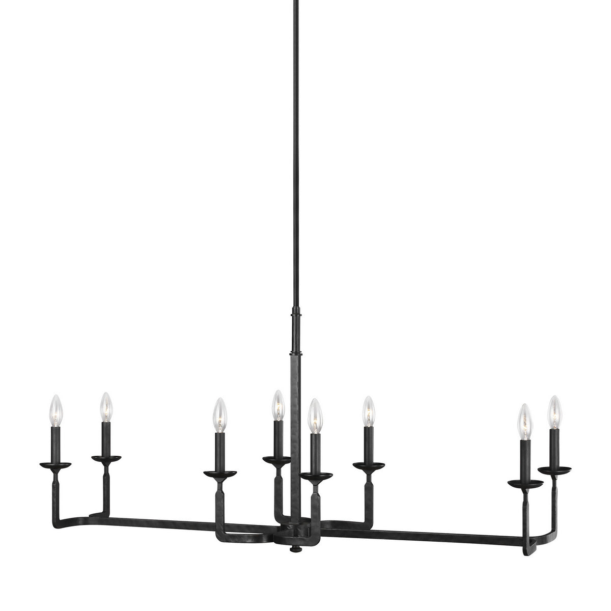 Ansley Eight Light Linear Chandelier