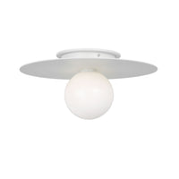 One Light Flush Mount — 6.38"