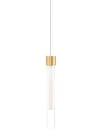 Mini Linger Pendant — Natural Brass, FreeJack