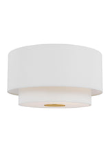 Three Light Flush Mount — 10.25"