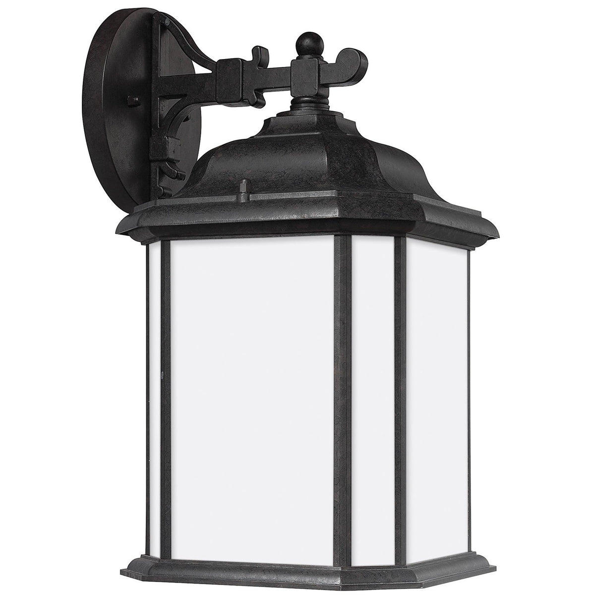 Kent 15" Down Lantern — W: 8.50" × H: 15.00"