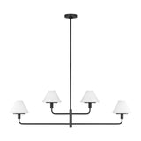 Mendota Four Light Linear Chandelier
