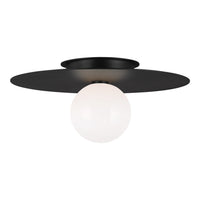 One Light Flush Mount — 7.88"