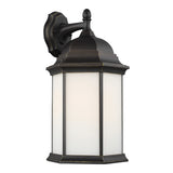Sevier 18.75" Down Lantern — Satin Etched