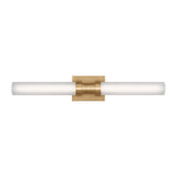 LED Bath Wall Sconce — W: 4.75" × H: 26.75" × D: 4.50"