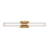 LED Bath Wall Sconce — W: 4.75" × H: 26.75" × D: 4.50"