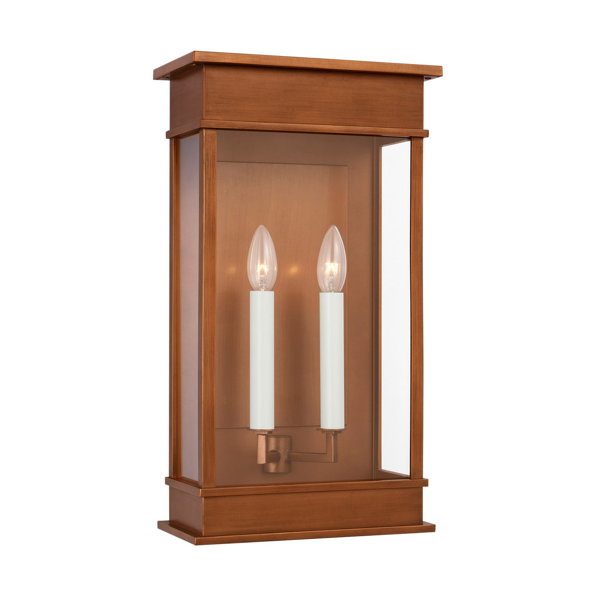 Two Light Outdoor Wall Sconce — 19.13"