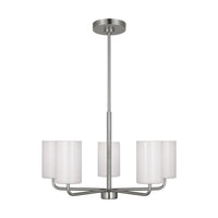 Rhett Five Light Chandelier — 9 W