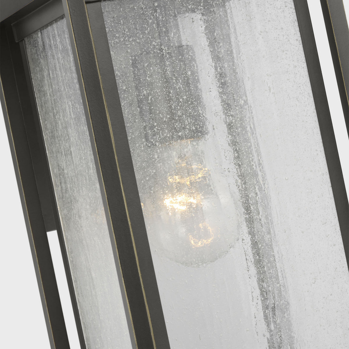 Audley 15" Lantern — Distressed Seeded