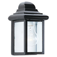 Mullberry Hill One Light Outdoor Wall Lantern — Clear Beveled