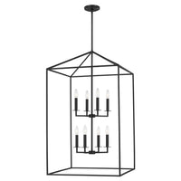 Perryton Eight Light Hall/Foyer Pendant — 38.00"