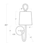 Bimini One Light Wall Sconce