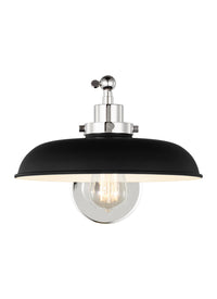 Wellfleet One-Arm Wide Sconce