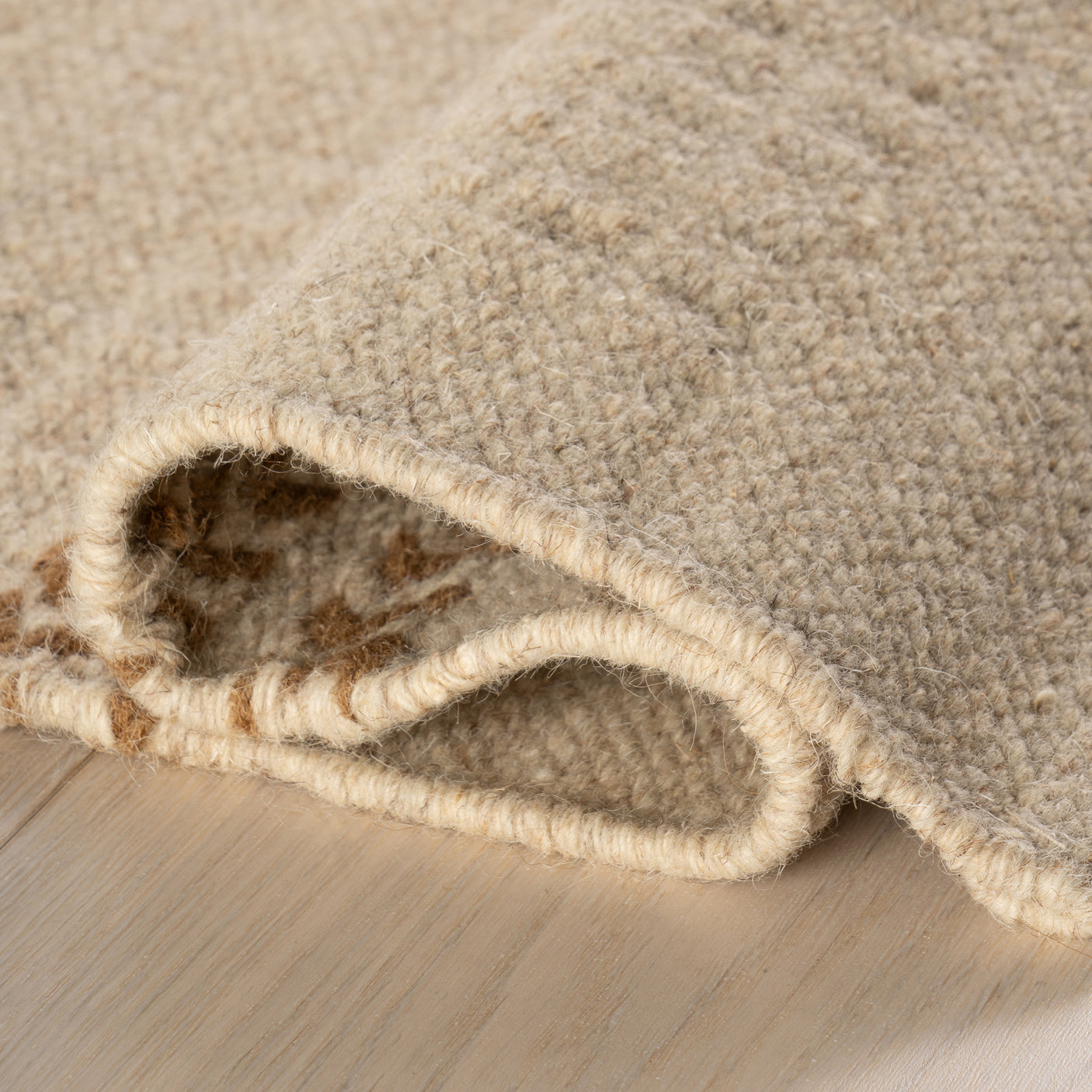 Nate Berkus York Striped Wool Cozy Area Rug