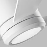 Clarity 42" Semi Flush LED Ceiling Fan