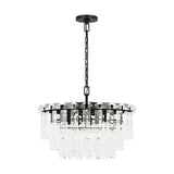 Ten Light Chandelier — 24.13"