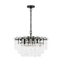 Ten Light Chandelier — 24.13"