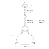 Eloise One Light Pendant
