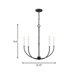 Greenwich Five Light Chandelier — 40 W