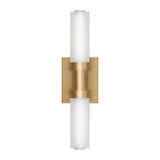 LED Bath Wall Sconce — W: 4.75" × H: 18.00" × D: 4.50"